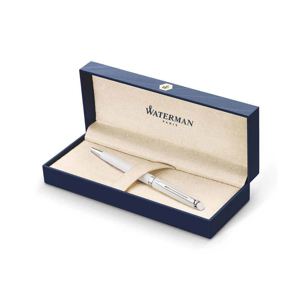 Waterman Hemisphere White Lacquer CT Ballpoint Pen