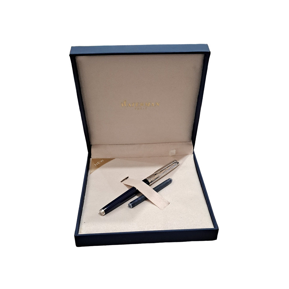 Waterman Hemisphere L'essence Du Bleu CT Fountain Pen - Medium Nib