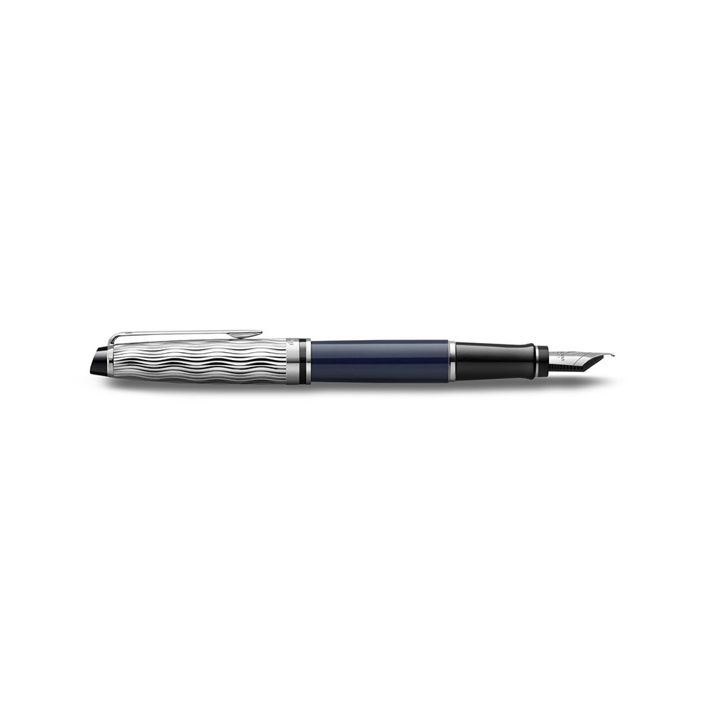 Waterman Expert L'essence Du Bleu CT Fountain Pen - Medium Nib