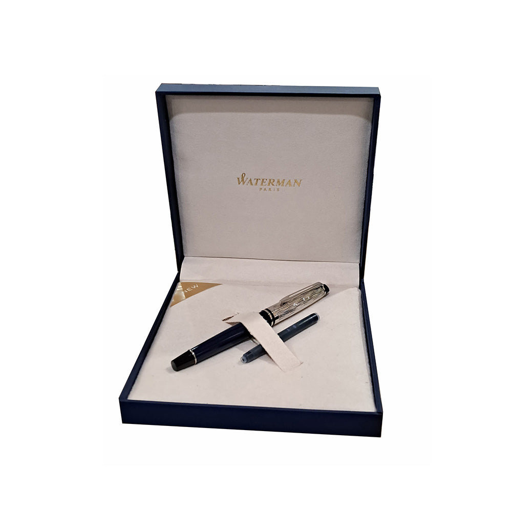 Waterman Expert L'essence Du Bleu CT Fountain Pen - Medium Nib