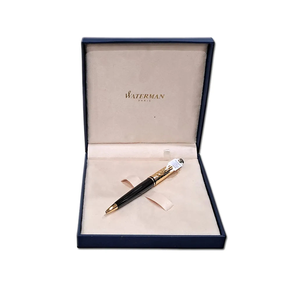 Waterman Expert Opera Special Edition Deluxe Black Lacquer GT Ballpoint Pen