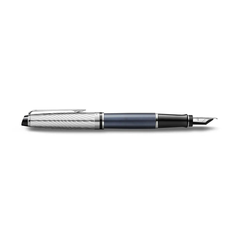 Waterman Expert Deluxe Metallic Stone Grey Lacquer CT Fountain Pen