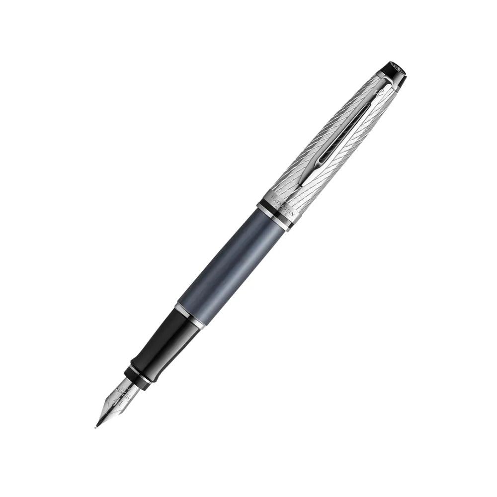 Waterman Expert Deluxe Metallic Stone Grey Lacquer CT Fountain Pen