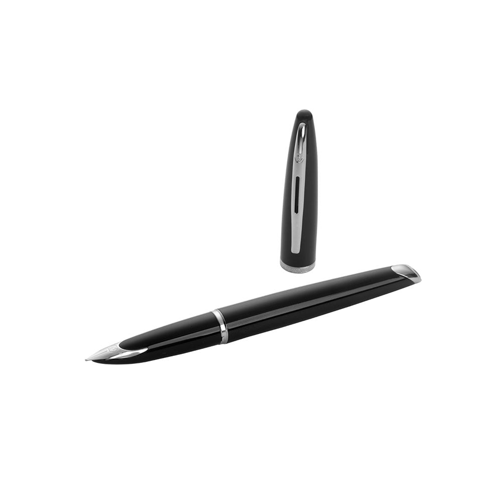 Waterman Carene Black Sea ST Fountain Pen - 18Kt Gold Rhodium-Plated Fine Nib