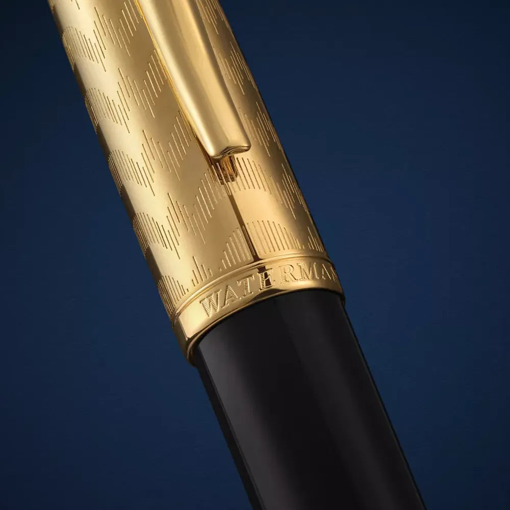 Waterman Carene Opera Special Edition Deluxe Black Lacquer GT Ballpoint Pen
