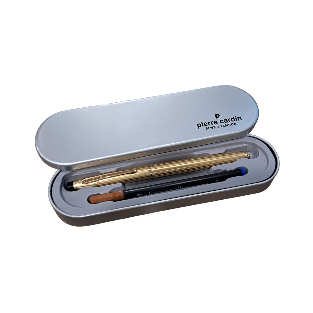 Pierre Cardin Kriss Satin Gold Exclusive Rollerball Pen