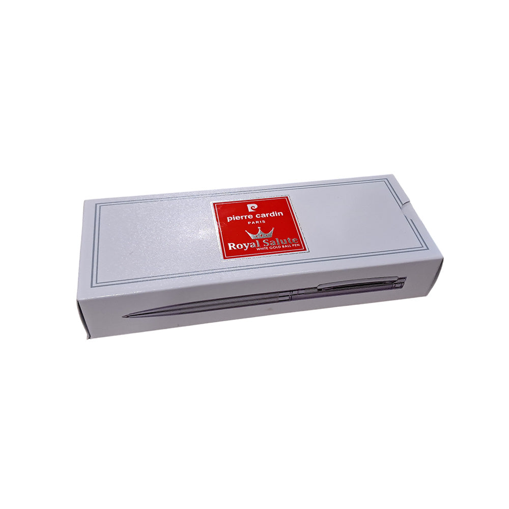 Pierre Cardin Royal Salute White Gold CT Ballpoint Pen