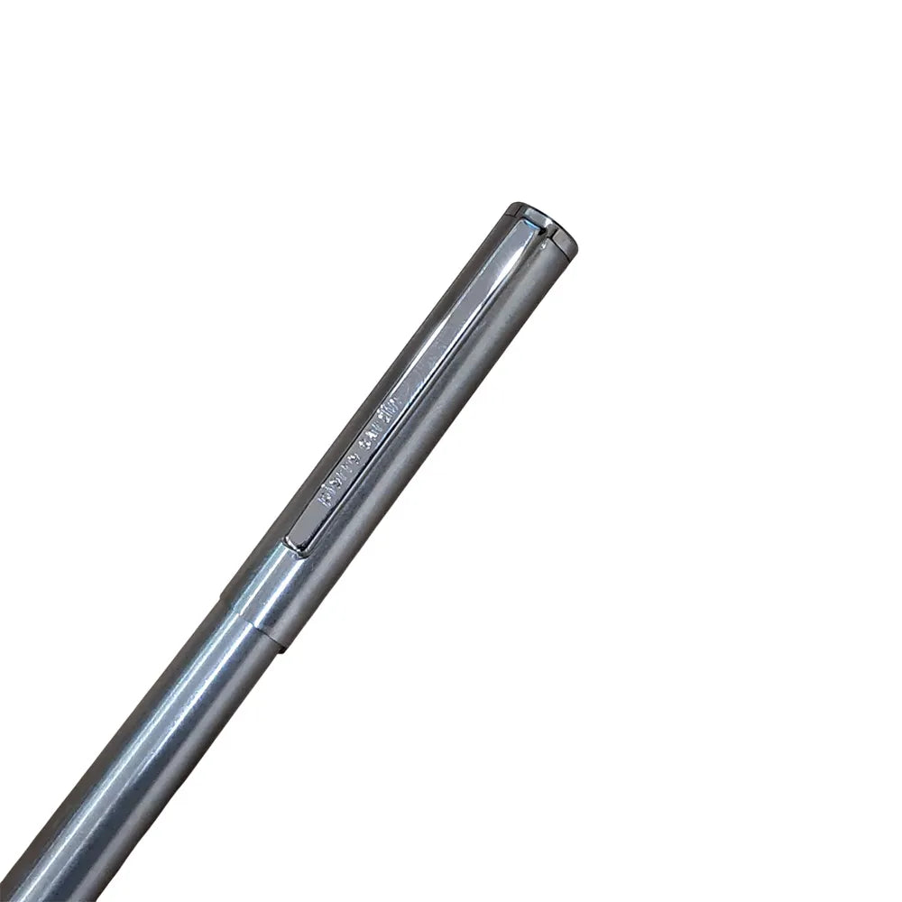 Pierre Cardin Avant Brushed Stainless Steel CT Fountain Pen - Soft-Medium Nib0
