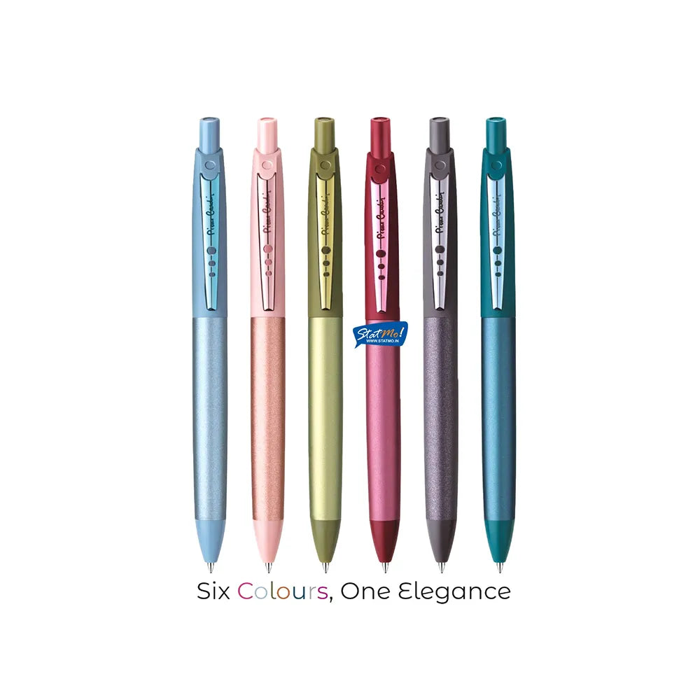 Experience premium writing with the Pierre Cardin MASTER STROKE Ball Pen– a perfect combination of elegance, smooth performance, and reliability. Designed for professionals and everyday users, this pen adds a touch of sophistication to every stroke.