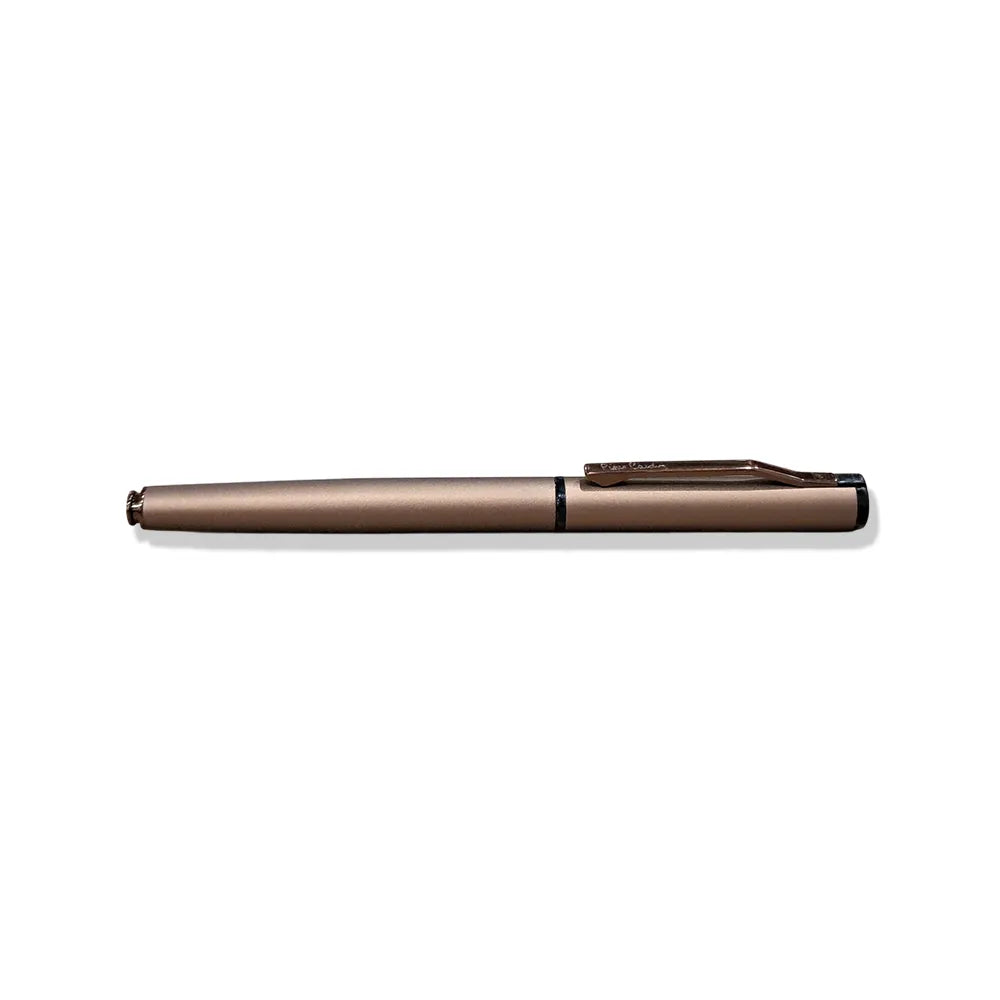 Experience the sophisticated blend of luxury writing and sensory indulgence with the Pierre Cardin Brew Ball Point Pen. This premium writing instrument combines the iconic elegance of the Pierre Cardin brand with an innovative coffee aroma infusion, creating a uniquely aromatic writing experience. The smooth click mechanism ensures effortless, reliable performance for everyday use, while the refined design reflects timeless craftsmanship. Perfect for professionals and pen enthusiasts who appreciate both fun