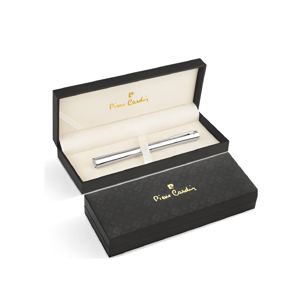 Pierre Cardin Ambassador White Gold CT Rollerball Pen