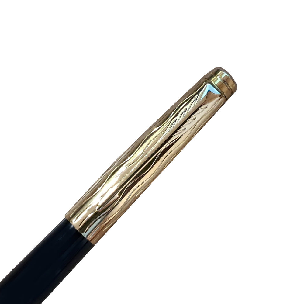 Parker Aster Black & Gold Essential GT Fountain Pen – Medium Nib