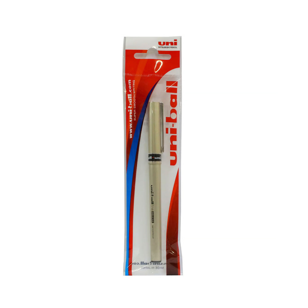 Uni-ball Deluxe UB 177 Black 0.7mm Roller Pen (Pack of 5)
