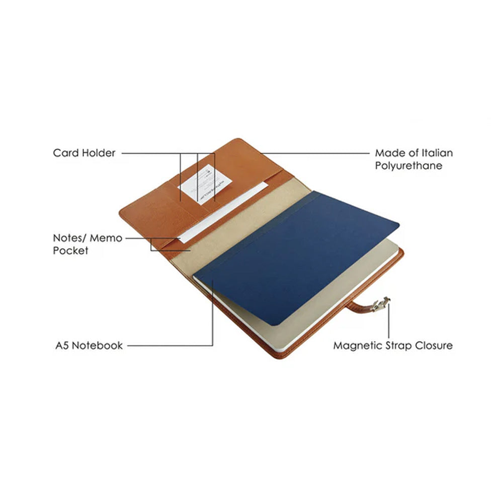 myPAPERCLIP Personal Organiser Classic Edition A5 - Tan