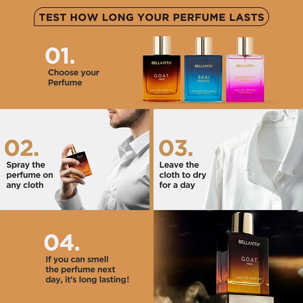 Bellavita G.O.A.T Man Perfume - 100ml