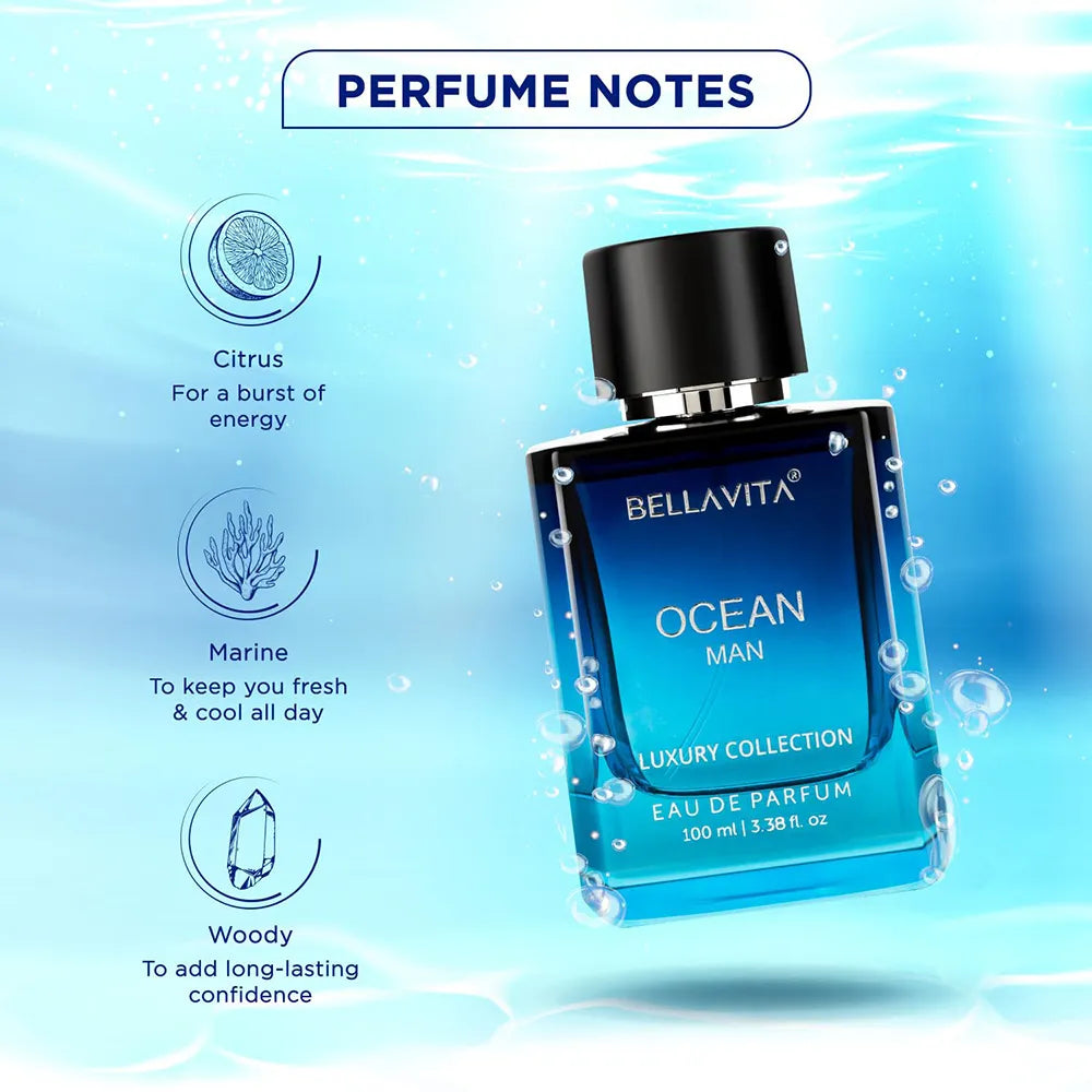 Bellavita OCEAN Man Perfume - 100ml