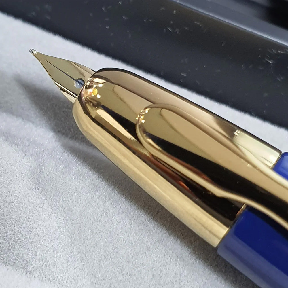Pilot Capless Blue GT Fountain Pen - 18Kt Gold Nib