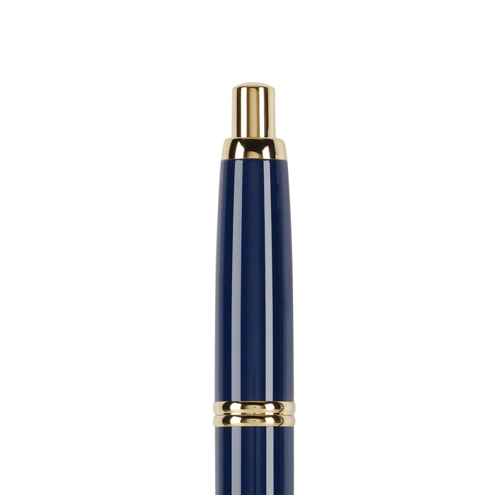 Pilot Capless Blue GT Fountain Pen - 18Kt Gold Nib