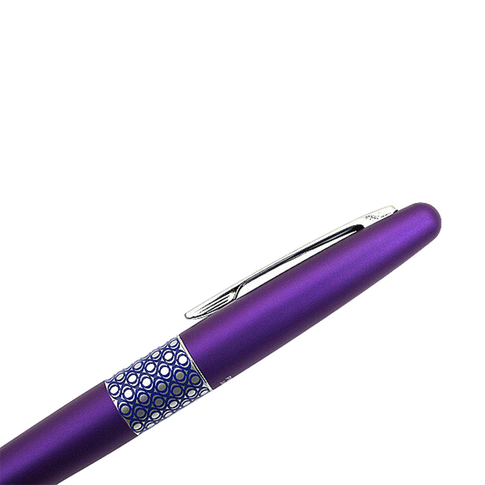 Pilot MR 3 Retro Pop Collection Metallic Violet Fountain Pen – Calligraphy Medium Nib