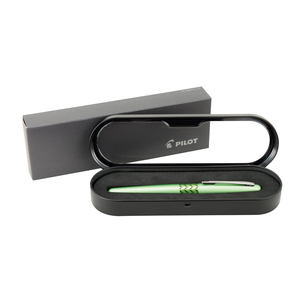Pilot MR 3 Retro Pop Collection Metallic Light Green Fountain Pen – Calligraphy Medium Nib