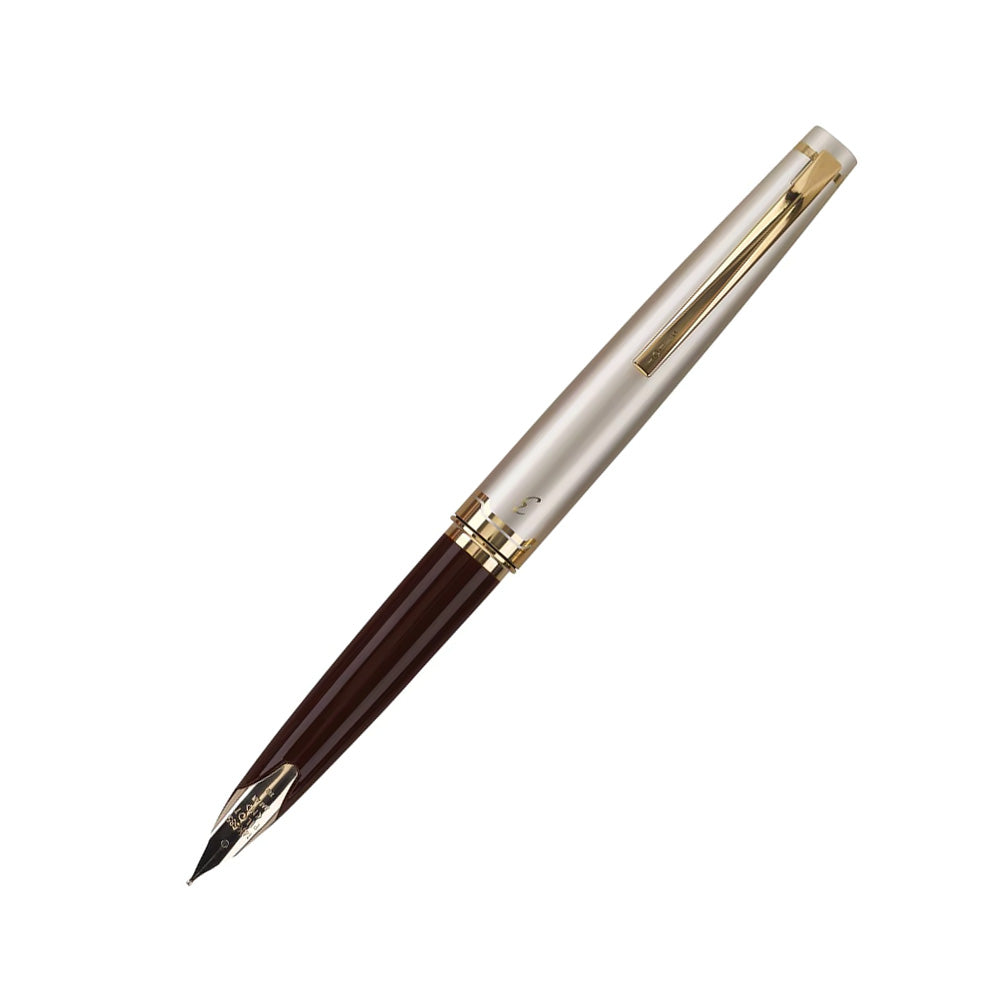 Pilot Elite 95s Deep Red Resin with GT Fountain Pen - 14Kt Gold Medium