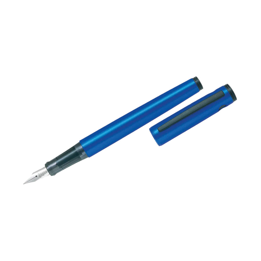 Pilot Explorer Metallic Blue Fountain Pen – Fine Nib