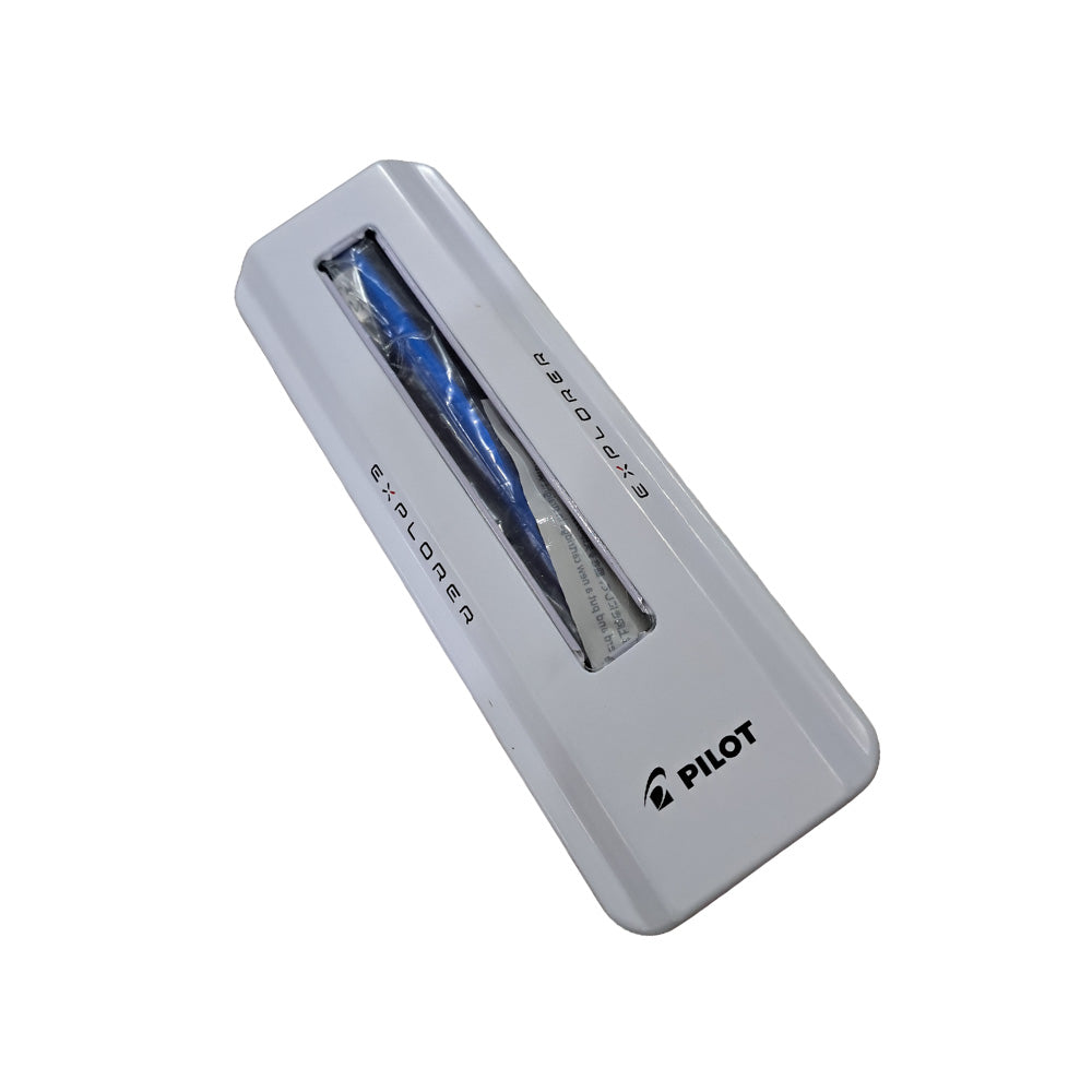 Pilot Explorer Metallic Blue Fountain Pen – Fine Nib