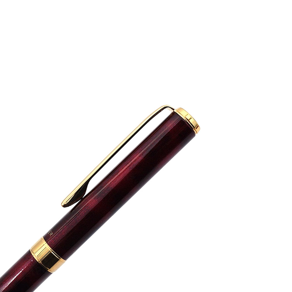 Pilot Cavalier Black & Red GT Fountain Pen - Medium Nib