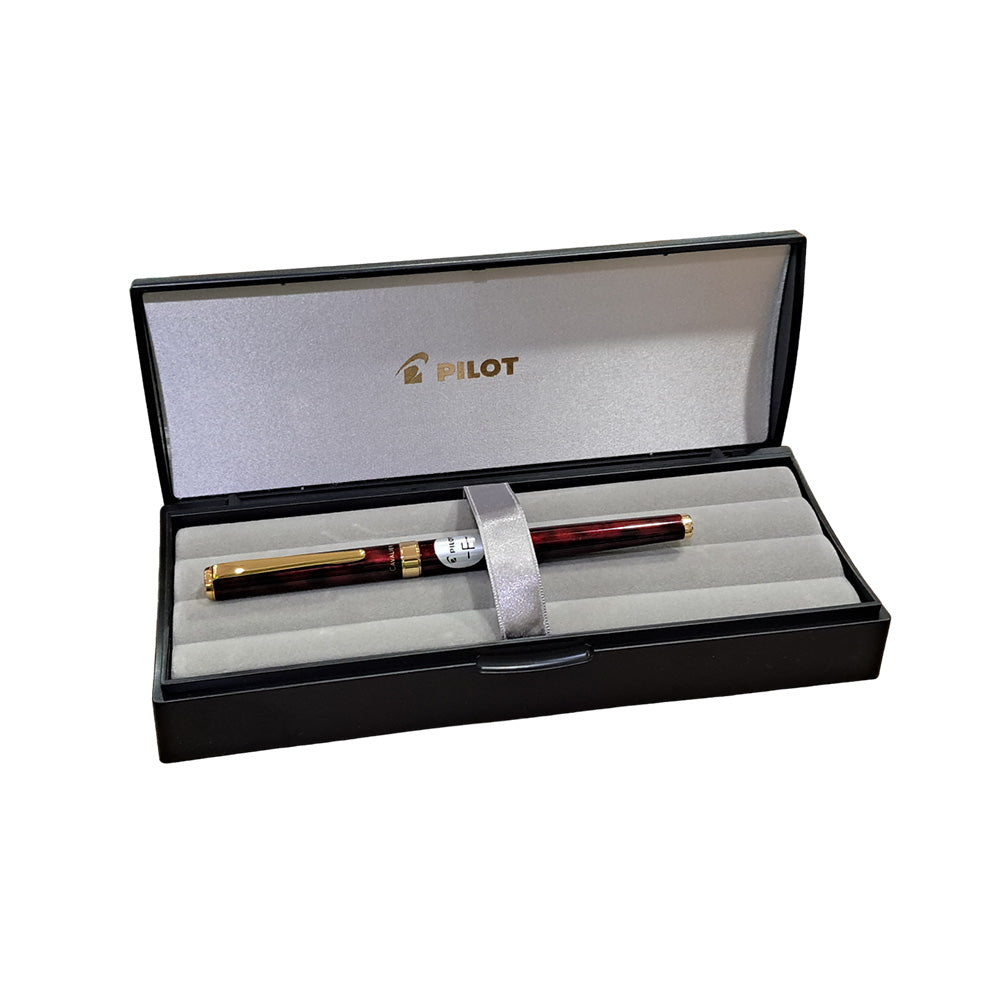 Pilot Cavalier Black & Red GT Fountain Pen - Medium Nib