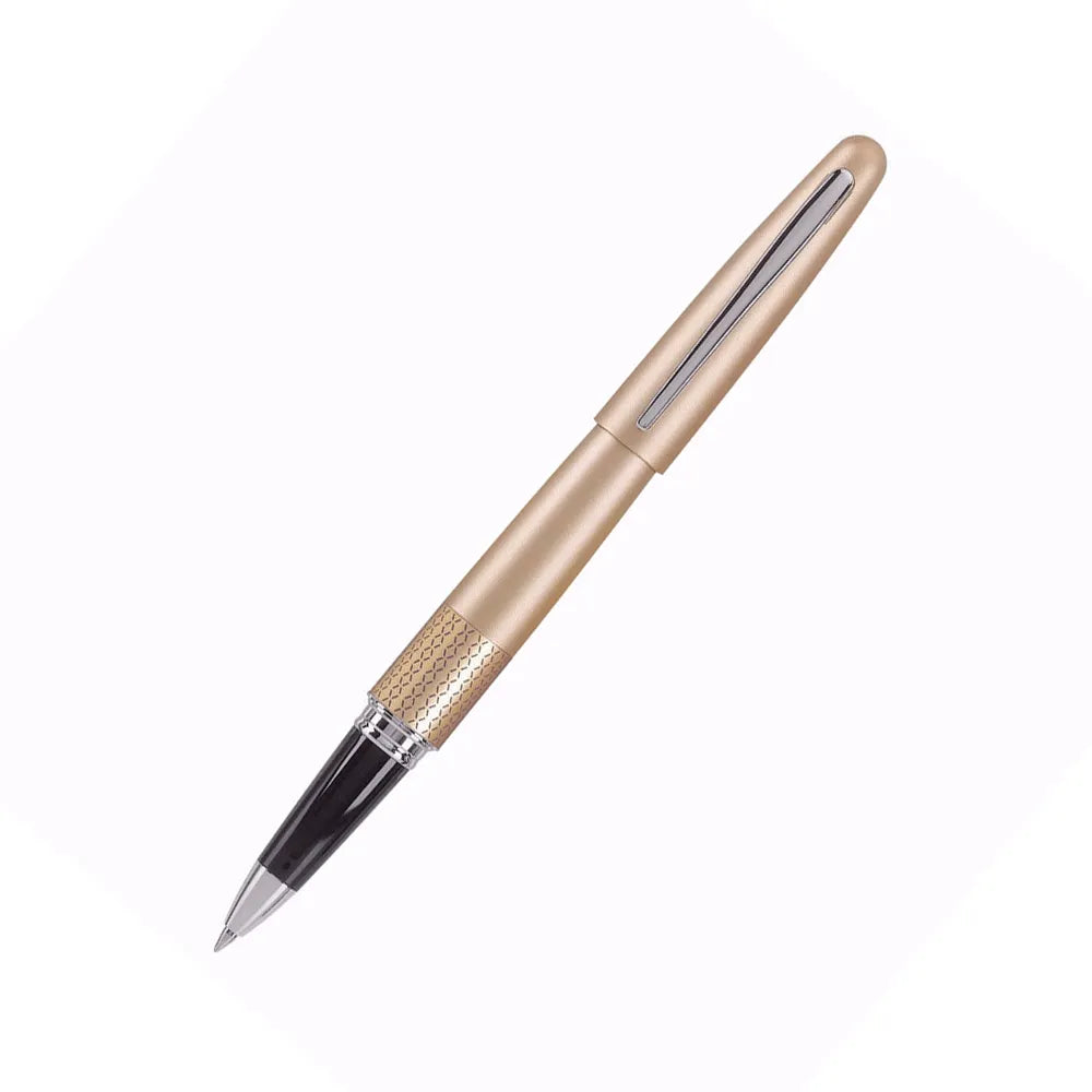 Pilot MR1 Metal Zigzag Gold Rollerball Pen