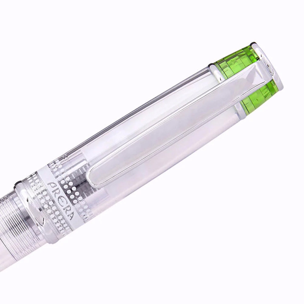 Pilot Prera Tinted Light Green Fountain Pen - Fine Nib