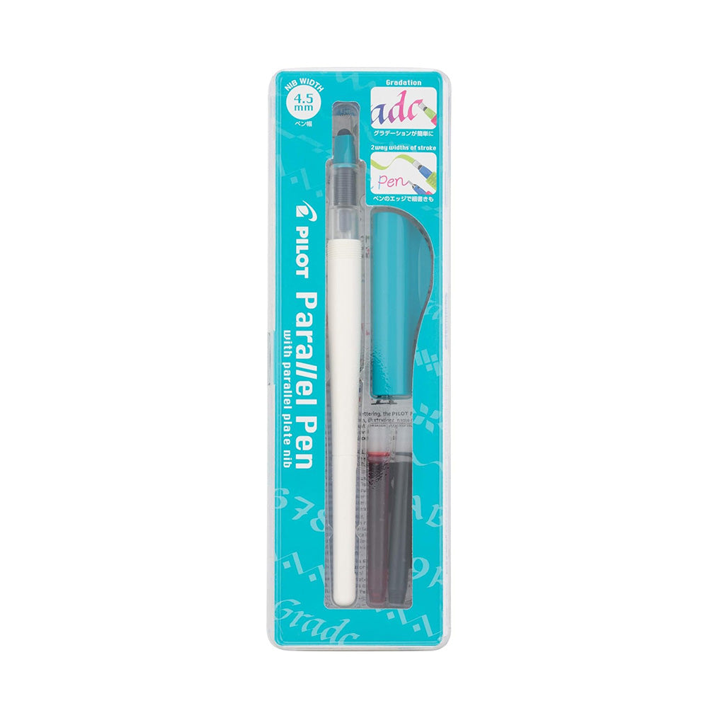 Pilot Parallel Pen Set with Cartridge 4.5mm - Turquoise