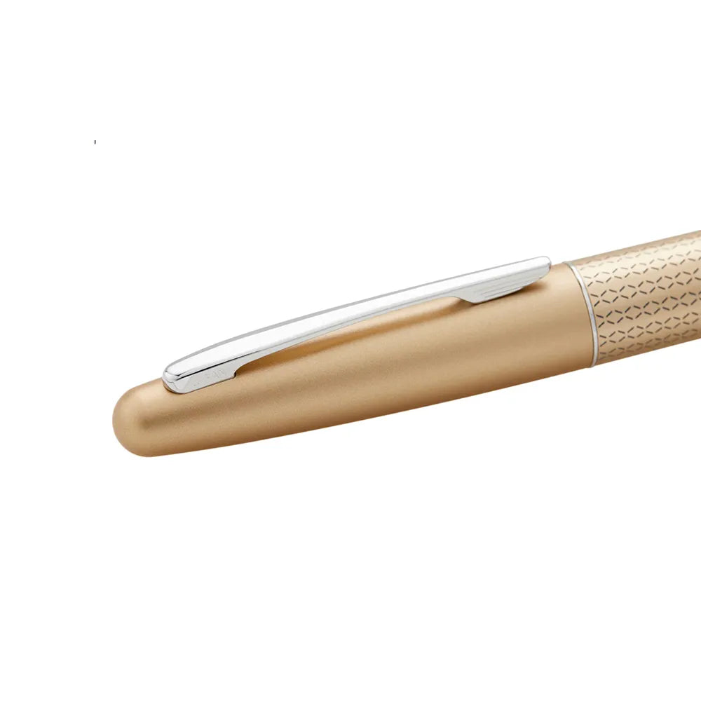 Pilot MR1 Metal Series Gold Zig-Zag Fountain Pen – Stainless Steel Nib