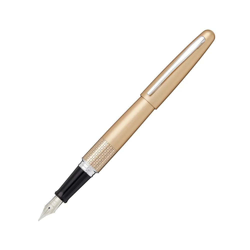 Pilot MR1 Metal Series Gold Zig-Zag Fountain Pen