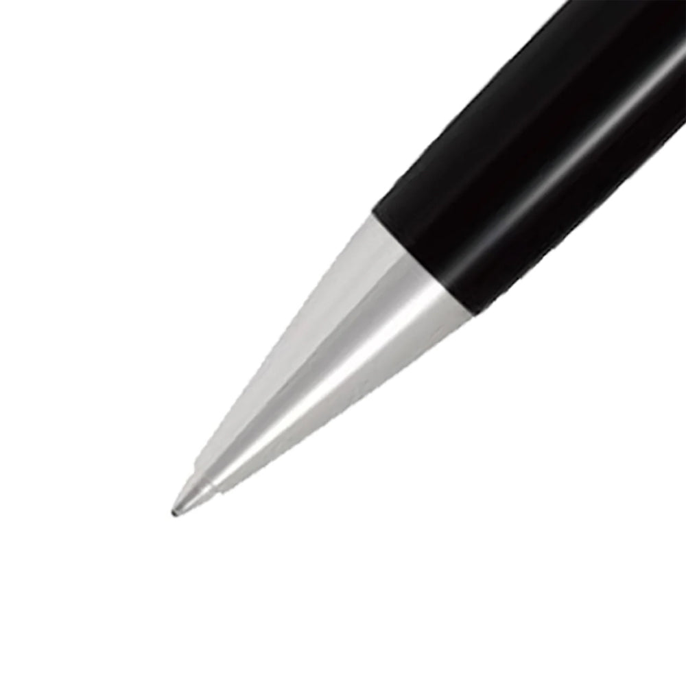 Pilot Custom Heritage 91 Black Resin with Chrome Trim Ballpoint Pen
