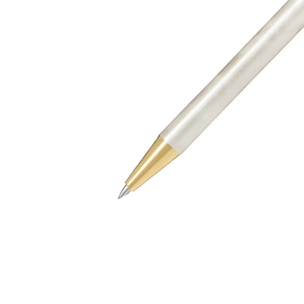 Pilot Cavalier Gold & White GT Ballpoint Pen