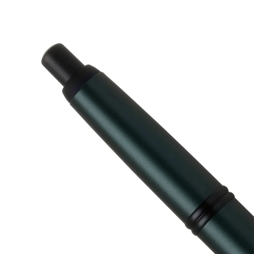 Pilot Capless Matte Green with Black PVD Trim Fountain Pen – Stainless Steel Nib
