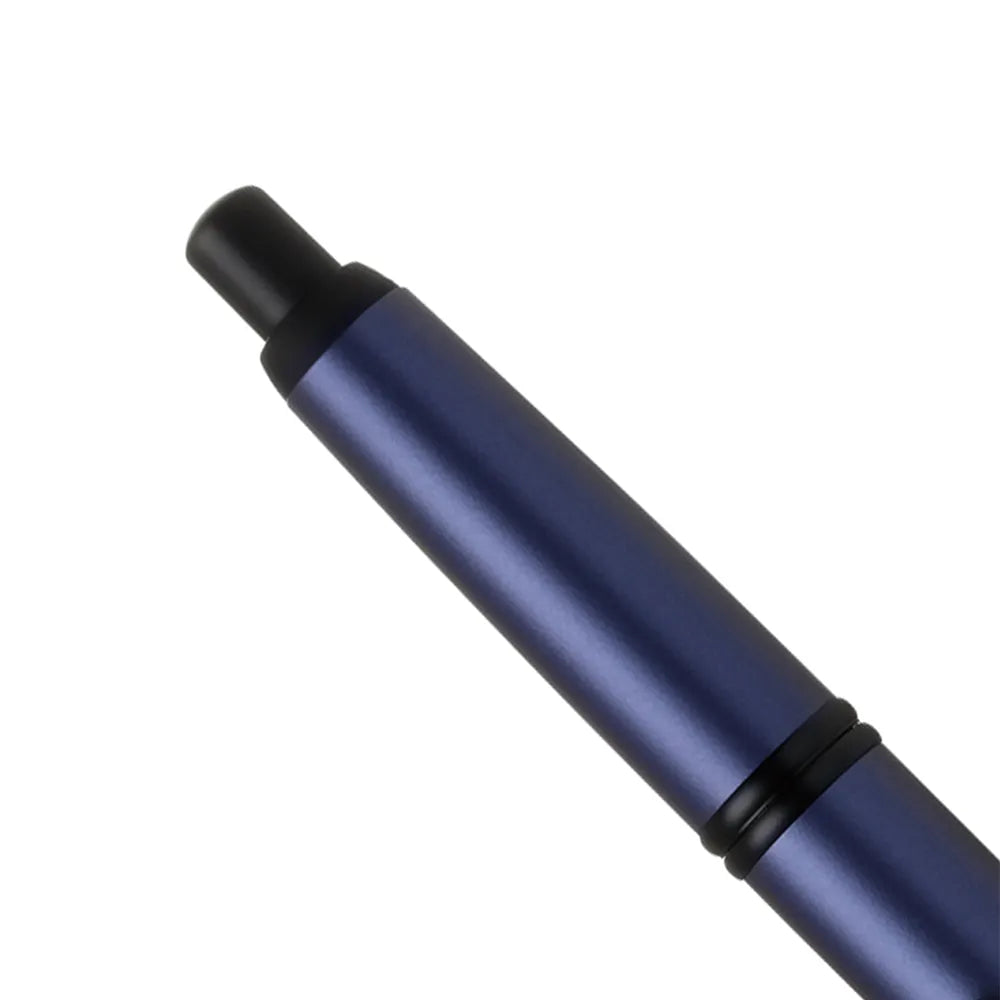 Pilot Capless Matte Ash Blue with Black PVD Trim Fountain Pen – Stainless Steel Nib