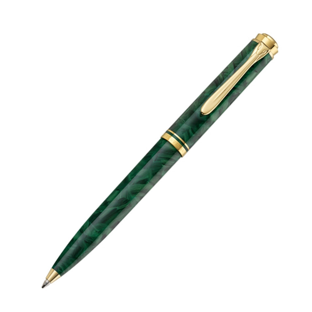 Pelikan Souveran K600 Green O Green Resin GT Special Edition Ballpoint Pen