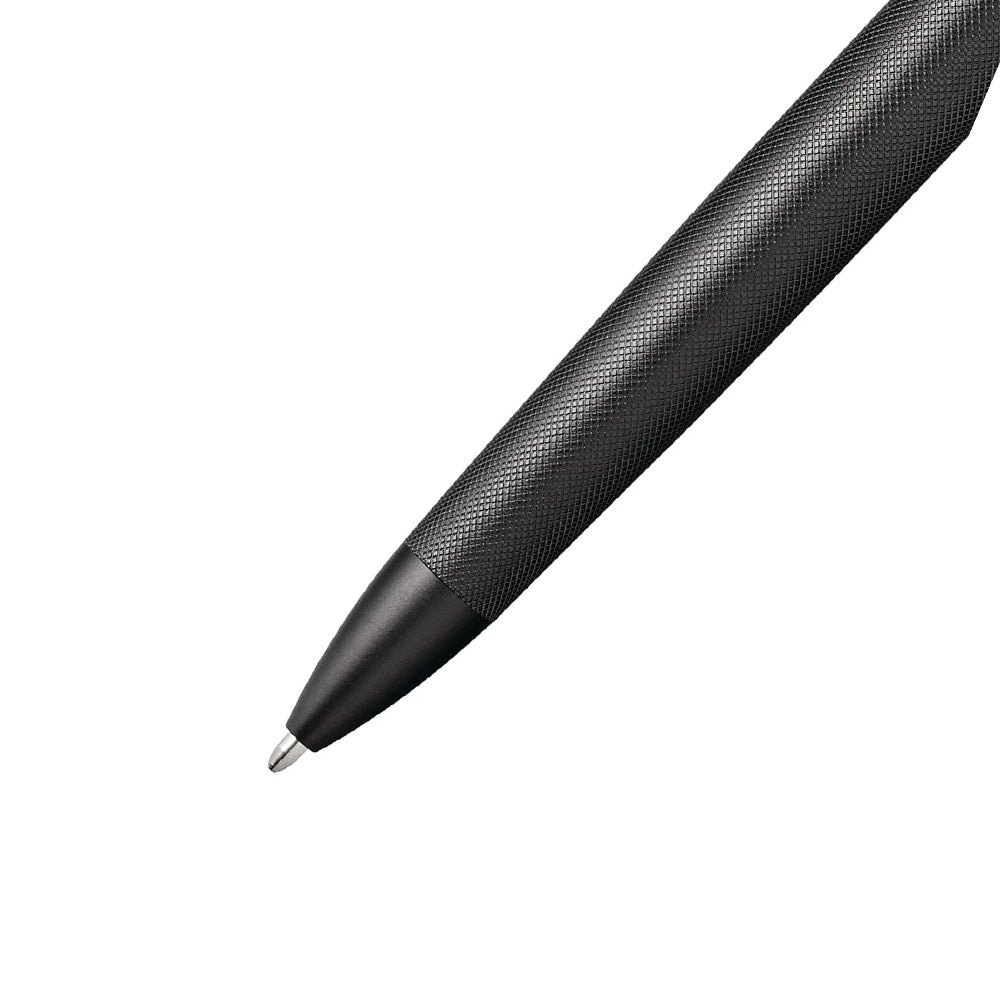 Cross Townsend Black Micro Knurl with Matte PVD Appointments Ballpoint Pen