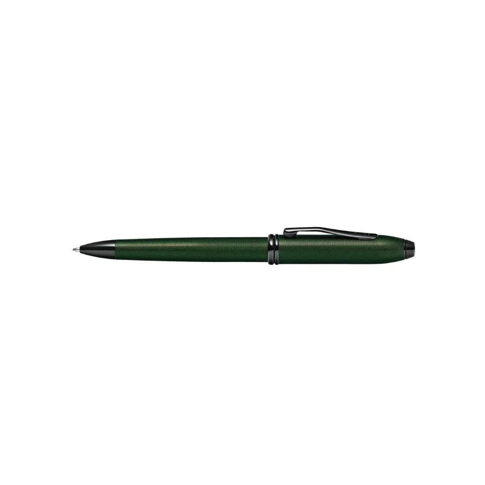 Cross Townsend Matte Green PVD Micro-knurl Ballpoint Pen