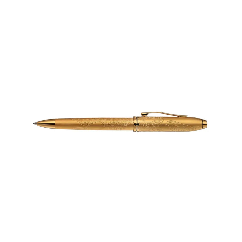 Cross Townsend Zodiac Year of the Horse 23KT Gold-plated with Gold-plated Trim Ballpoint Pen