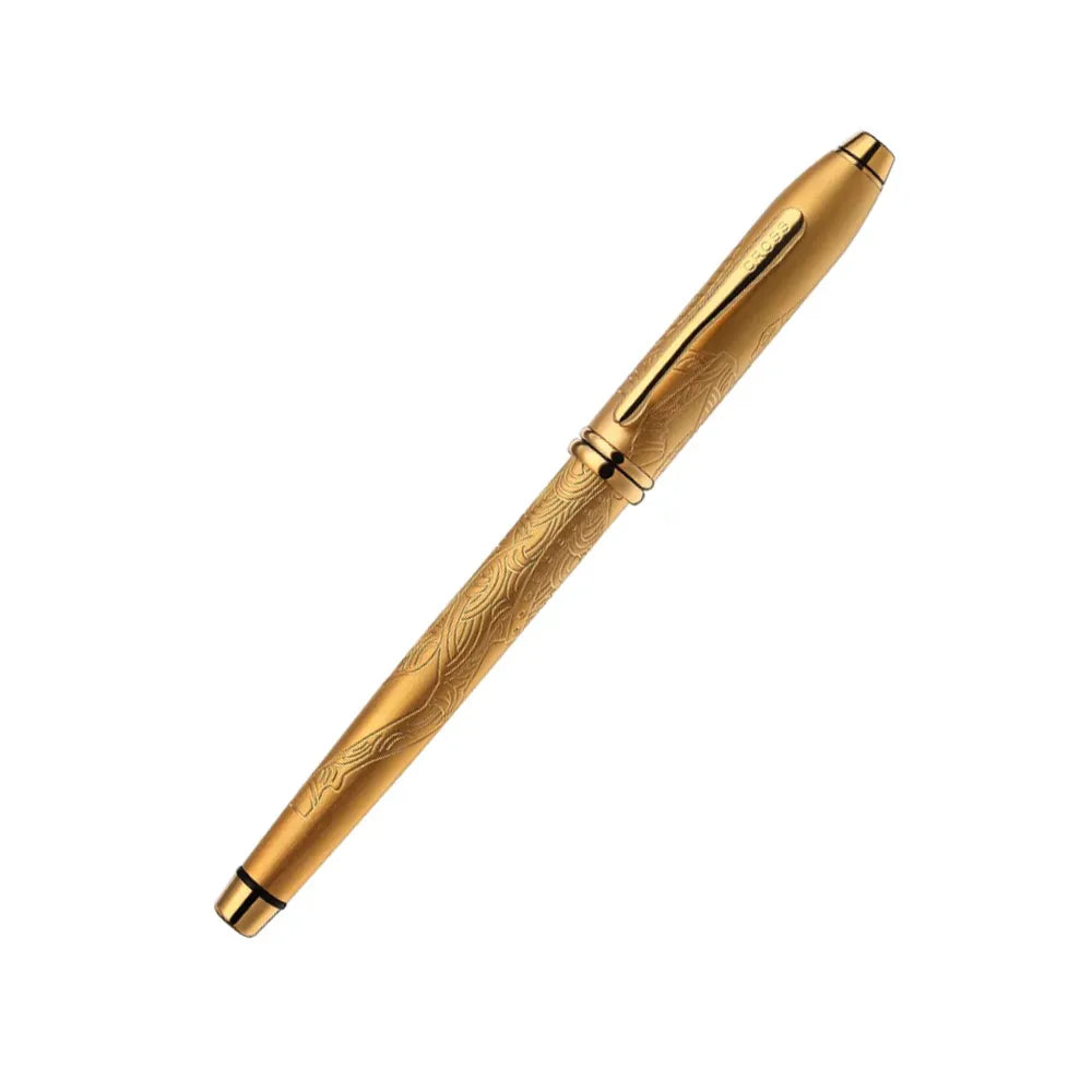 Cross Townsend Zodiac Year of the Horse 23KT Gold-plated with Gold-plated Rollerball Pen