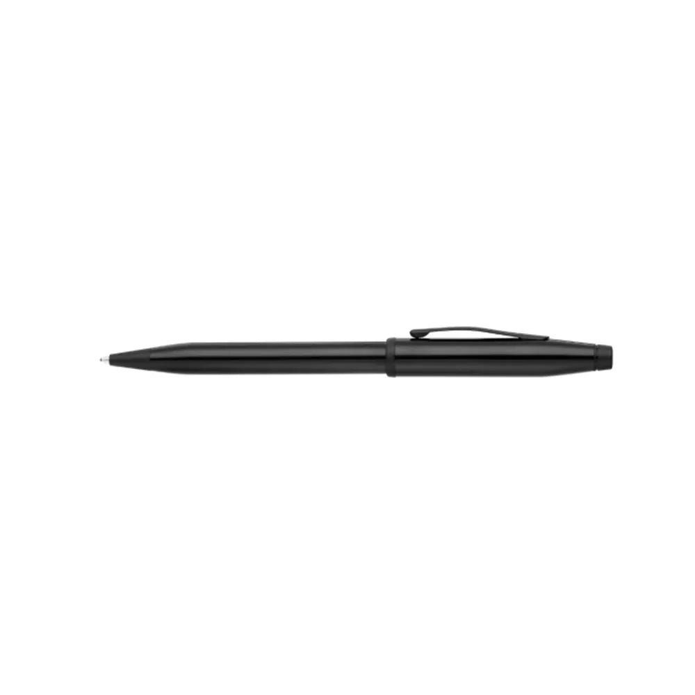Cross Century II Glossy Black Lacquer with Matte Black PVD Trims Ballpoint Pen