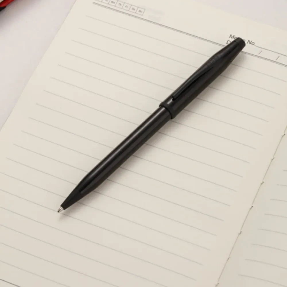 Cross Century II Glossy Black Lacquer with Matte Black PVD Trims Ballpoint Pen