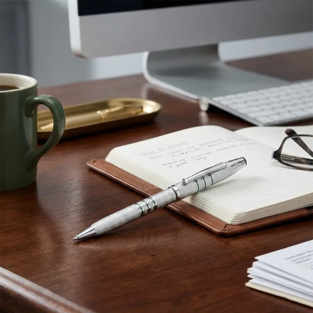 Cross Century II 180th Anniversary Platinum-plated with Platinum-plated Trim Ballpoint Pen
