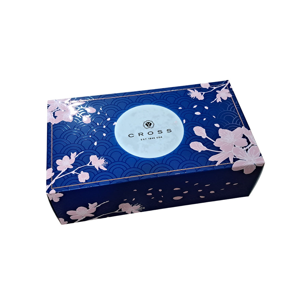 Cross Century II Cherry Blossom Translucent Blue Lacquer Rollerball Pen