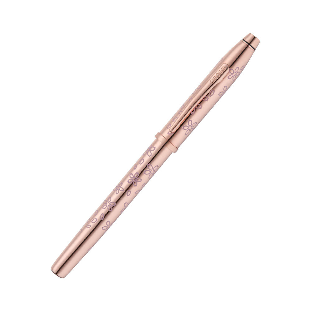 Cross Century II Cherry Blossom Rose Gold Plated Fountain Pen - Stainless Steel Nib