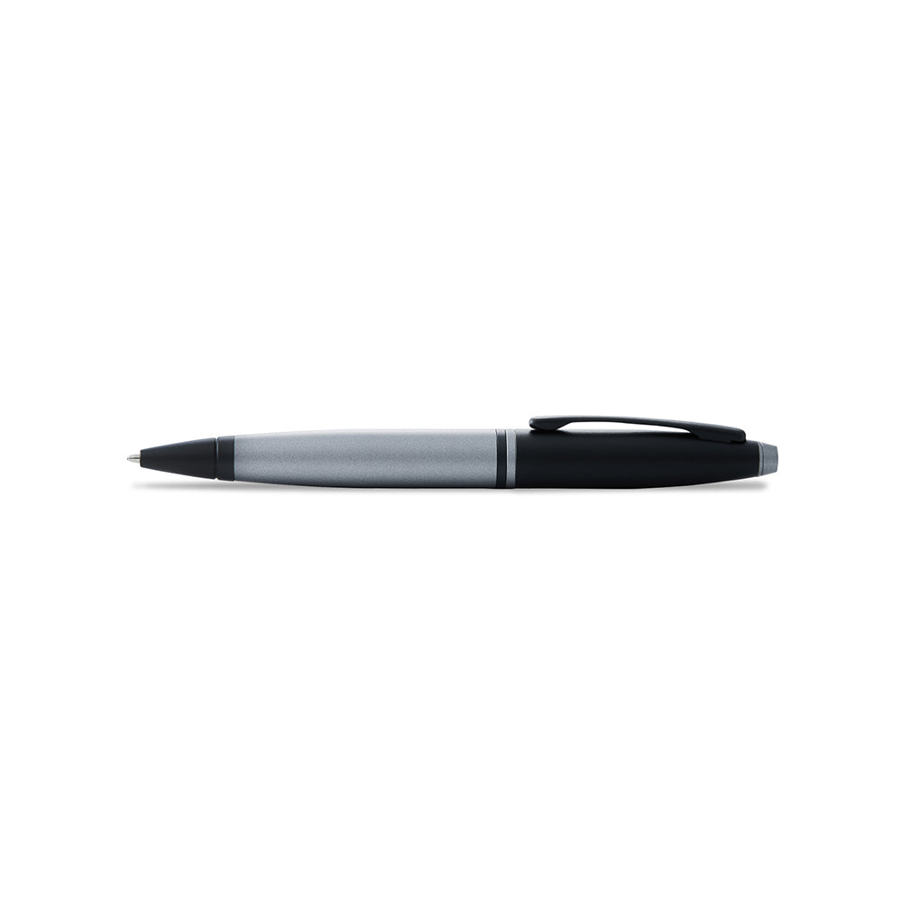 Cross Calais Matte Gray and Black Lacquer Ballpoint Pen