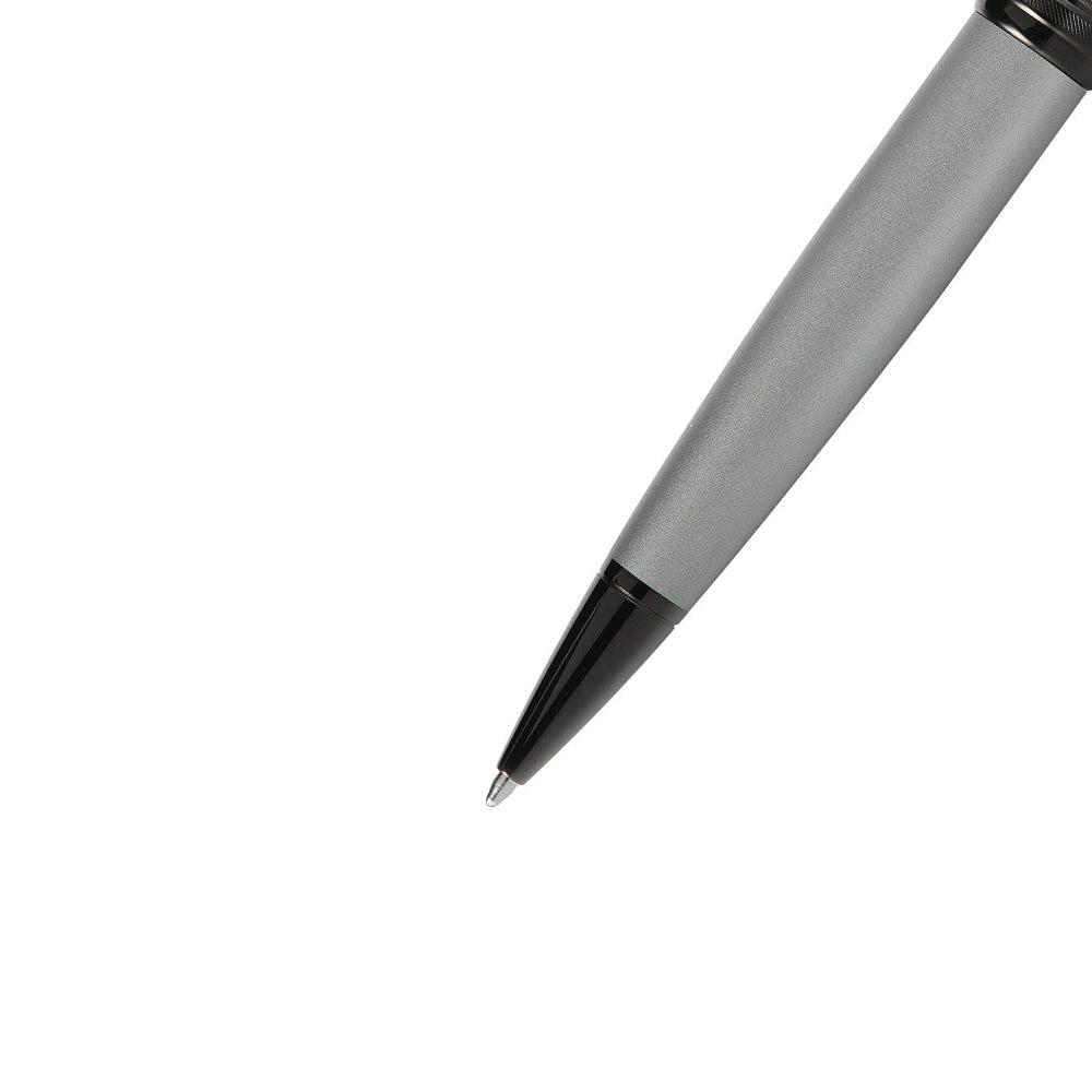 Cross Bailey Matte Gray Lacquer with Polished Black PVD Trim Ballpoint Pen